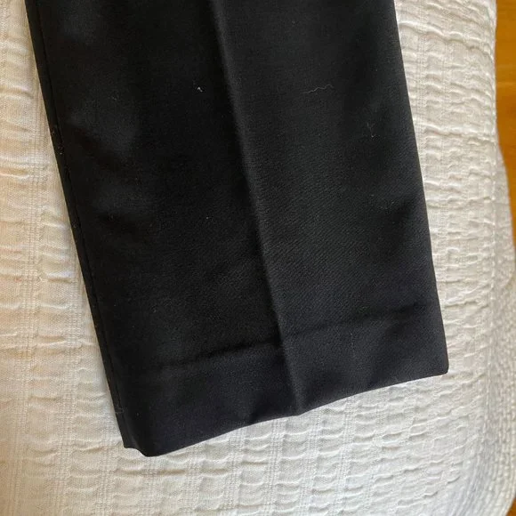 Tibi Tropical Wool Elfie Trouser with Slits - Petite - 4 - Picture 6 of 16